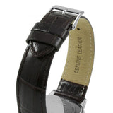  Shop Authentic Guess Wafer Analog Blue Dial Brown Leather Strap Watch For Men - W0496G2 - Luxxuri