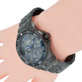  Shop Authentic Guess Odyssey Quartz Blue Dial Gunmetal Steel Strap Watch For Men - W1107G5 - Luxxuri