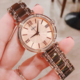  Shop Authentic Guess Park Ave Quartz Rose Gold Dial Rose Gold Steel Strap Watch For Women - W0636L2 - Luxxuri