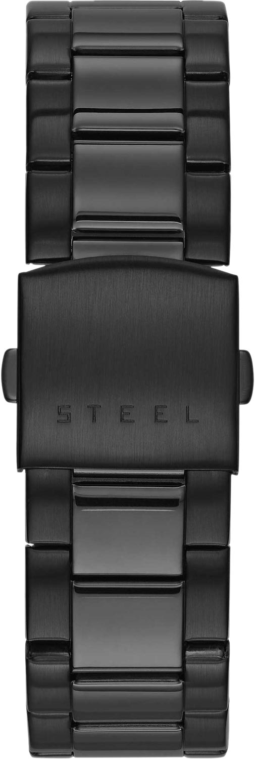  Shop Authentic Guess Atlas Chronograph Black Dial Black Steel Strap Watch For Men - W0668G5 - Luxxuri