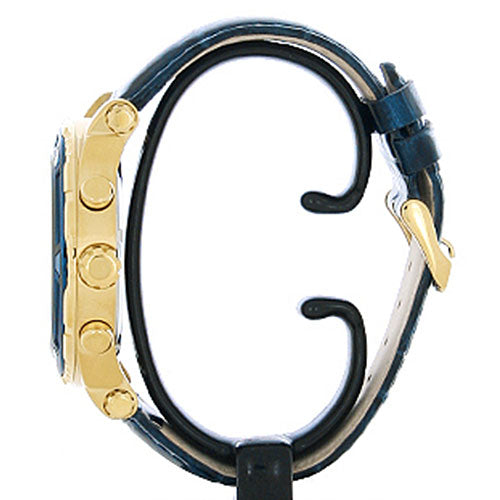  Shop Authentic Guess Pinnacle Chronograph Quartz Blue Dial Blue Leather Strap Watch For Men - W0673G2 - Luxxuri