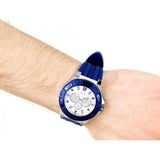  Shop Authentic Guess Force White Dial Blue Rubber Strap Watch For Men - W0674G4 - Luxxuri