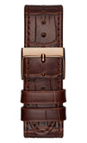  Shop Authentic Guess Limelight Analog White Dial Brown Leather Strap Watch For Women - W0775l14 - Luxxuri