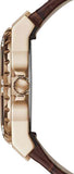  Shop Authentic Guess Limelight Analog White Dial Brown Leather Strap Watch For Women - W0775l14 - Luxxuri