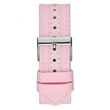  Shop Authentic Guess Limelight Quartz Diamonds Pink Dial Pink Denim Strap Watch For Women - W0775l15 - Luxxuri
