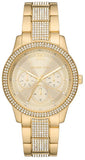  Shop Authentic Michael Kors Tibby Multifunction Gold Dial Gold Steel Strap Watch For Women - MK7292 - Luxxuri