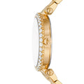 Michael Kors Tibby Multifunction Gold Dial Gold Steel Strap Watch For Women - MK7292
