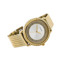 Guess Willow Two Tine Dial Gold Mesh Bracelet Watch For Women - W0836L3