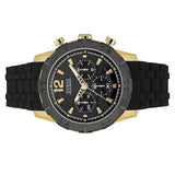  Shop Authentic Guess Caliber Chronograph Black Dial Black Rubber Strap Watch for Men - W0864G3 - Luxxuri