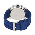  Shop Authentic Guess Caliber Chronograph White Dial Blue Rubber Strap Watch for Men - W0864G6 - Luxxuri
