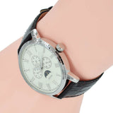  Shop Authentic Guess Delancy Quartz White Dial Brown Leather Strap Watch For Men - W0870G1 - Luxxuri