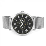  Shop Authentic Guess Delancey Black Dial Silver Mesh Bracelet Watch for Men - W0871G1 - Luxxuri