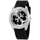  Shop Authentic Guess G-Twist Quartz Black Dial Black Silicone Strap Watch For Men  - W0911L8 - Luxxuri