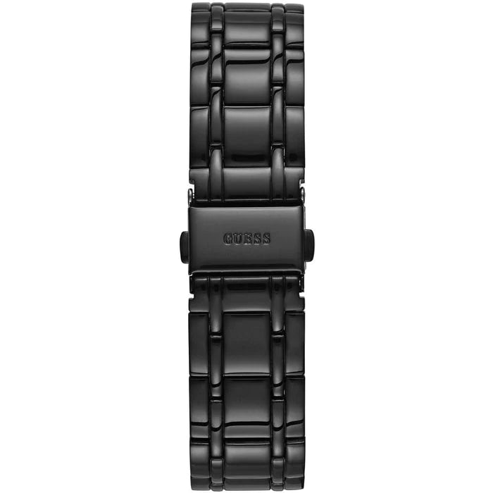  Shop Authentic Guess Chronograph Black Dial Black Steel Strap Watch for Men - W15061G1 - Luxxuri