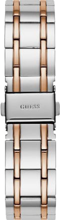  Shop Authentic Guess Montauk Silver Dial Two Tone Steel Strap Watch For Women - W0933L6 - Luxxuri