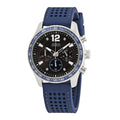  Shop Authentic Guess Fleet Chronograph Black Dial Blue Rubber Strap Watch for Men - W0971G2 - Luxxuri