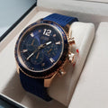  Shop Authentic Guess Fleet Blue Dial Blue Rubber Strap Watch for Men - W0971G3 - Luxxuri