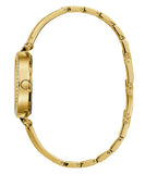  Shop Authentic Guess Muse Crystals White Dial Rose Gold Steel Strap Watch For Women - W1008L2 - Luxxuri