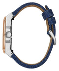  Shop Authentic Guess Legacy Analog Blue Dial Blue Denim Strap Watch for Men - W1058G1 - Luxxuri