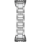  Shop Authentic Guess Chiffon Silver Dial Silver Mesh Bracelet Watch For Women - W1083L1 - Luxxuri