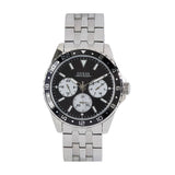  Shop Authentic Guess Odyssey Black Dial Silver Steel Strap Watch For Men - W1107G1 - Luxxuri