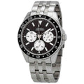  Shop Authentic Guess Odyssey Black Dial Silver Steel Strap Watch For Men - W1107G1 - Luxxuri