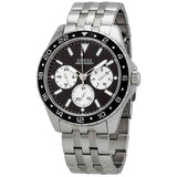  Shop Authentic Guess Odyssey Black Dial Silver Steel Strap Watch For Men - W1107G1 - Luxxuri