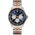  Shop Authentic Guess Odyssey Blue Dial Two Tone Steel Strap Watch For Men - W1107G3 - Luxxuri