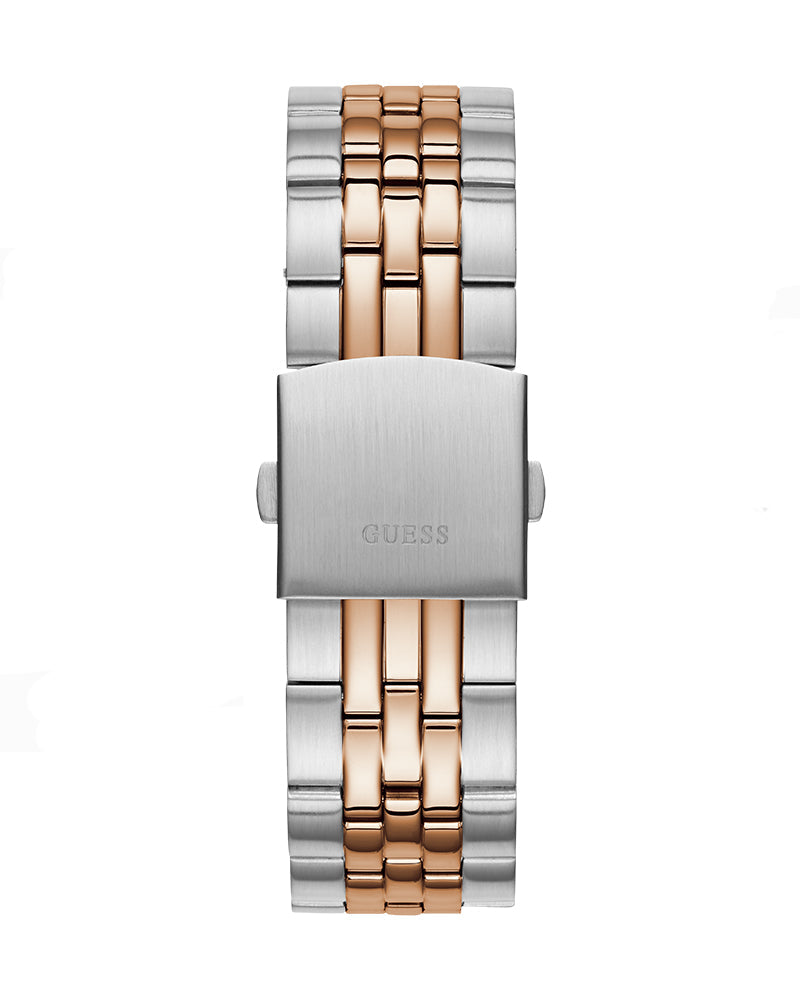  Shop Authentic Guess Odyssey Blue Dial Two Tone Steel Strap Watch For Men - W1107G3 - Luxxuri