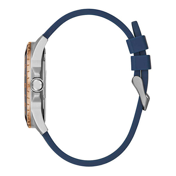  Shop Authentic Guess Odyssey Multifunction Blue Dial Blue Rubber Strap Watch For Men - W1108G4 - Luxxuri