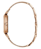  Shop Authentic Guess Monroe Silver Dial Rose Gold Steel Strap Watch For Women - W1152L3 - Luxxuri