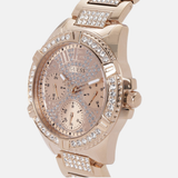  Shop Authentic Guess Frontier Diamonds Rose Gold Dial Rose Gold Steel Strap Watch For Women - W1156L3 - Luxxuri