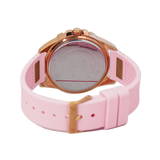  Shop Authentic Guess Frontier Diamonds Rose Gold Dial Pink Rubber Strap Watch For Women - W1160L5 - Luxxuri