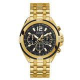  Shop Authentic Guess Surge Chronograph Black Dial Gold Steel Strap Watch for Men - W1258G2 - Luxxuri