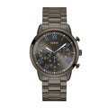  Shop Authentic Guess Hendrix Chronograph Gunmetal Dial Gunmetal Steel Strap Watch for Men - W1309G3 - Luxxuri