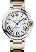  Shop Authentic Cartier Ballon Bleu de Cartier Silver Dial Two Tone Steel Strap Watch for Women - W2BB0030 - Luxxuri