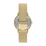  Shop Authentic Armani Exchange Lola Analog Gold Dial Gold Mesh Strap Watch For Women - AX5536 - Luxxuri