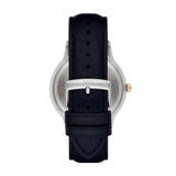  Shop Authentic Emporio Armani Renato Analog Blue Dial Blue Leather Strap Watch For Men - AR11188 - Luxxuri