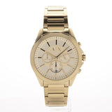  Shop Authentic Armani Exchange Drexler Chronograph Gold Dial Gold Steel Strap Watch For Men - AX2602 - Luxxuri