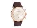  Shop Authentic Emporio Armani Aviator Grey Dial Brown Leather Strap Watch For Men - AR11106 - Luxxuri