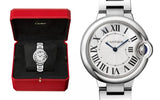  Shop Authentic Cartier Ballen Bleu De Cartier Silver Dial Silver Steel Strap Watch for Women - W6920084 - Luxxuri