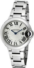  Shop Authentic Cartier Ballen Bleu De Cartier Silver Dial Silver Steel Strap Watch for Women - W6920084 - Luxxuri