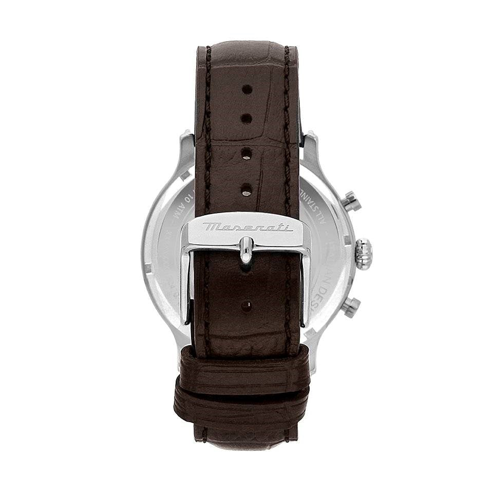  Shop Authentic Maserati Epoca Chronograph Blue Dial Brown Leather Strap Watch For Men - R8871618014 - Luxxuri