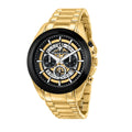  Shop Authentic Maserati Traguardo Skeleton Black Dial Gold Steel Strap Watch For Men - R8873612058 - Luxxuri