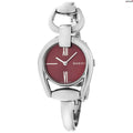  Shop Authentic Gucci Horsebit Quartz Red Dial Silver Steel Strap Watch For Women - YA139502 - Luxxuri