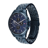  Shop Authentic Tommy Hilfiger Shawn Quartz Blue Dial Blue Steel Strap Watch for Men - 1791618 - Luxxuri