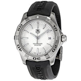  Shop Authentic Tag Heuer Aquaracer Caliber 5 White Dial Black Rubber Strap Watch for Men - WAY2111.FT8021 - Luxxuri