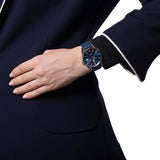  Shop Authentic Tag Heuer Carrera Quartz Diamonds Blue Dial Blue Leather Strap Watch for Women - WAR1114.FC6391 - Luxxuri