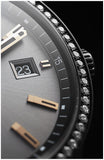  Shop Authentic Tag Heuer Carrera Diamonds Anthracite Black Dial Black Leather Strap Watch for Women - WAR1115.FC6392 - Luxxuri
