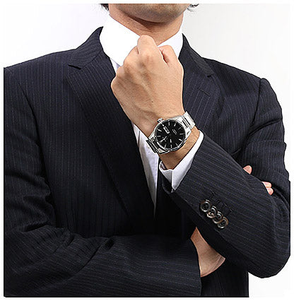  Shop Authentic Tag Heuer Carrera Calibre 5 Automatic Black Dial Silver Steel Strap Watch for Men - WAR201A.BA0723 - Luxxuri